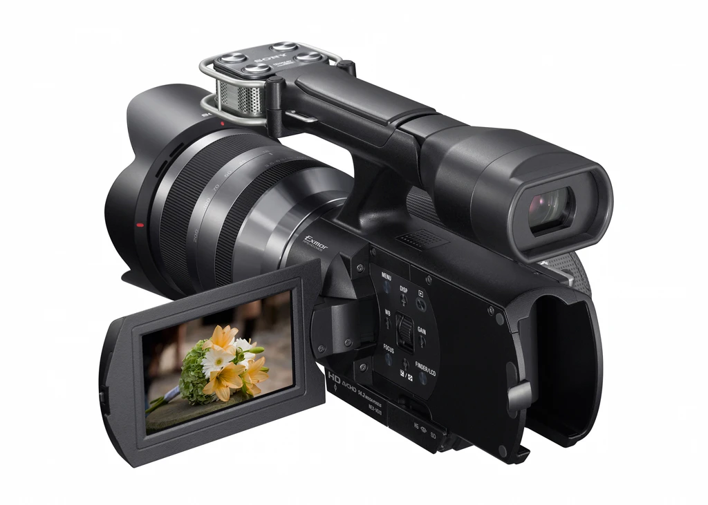 Sony's NEX -VG10 interchangeable lens HD camcorder