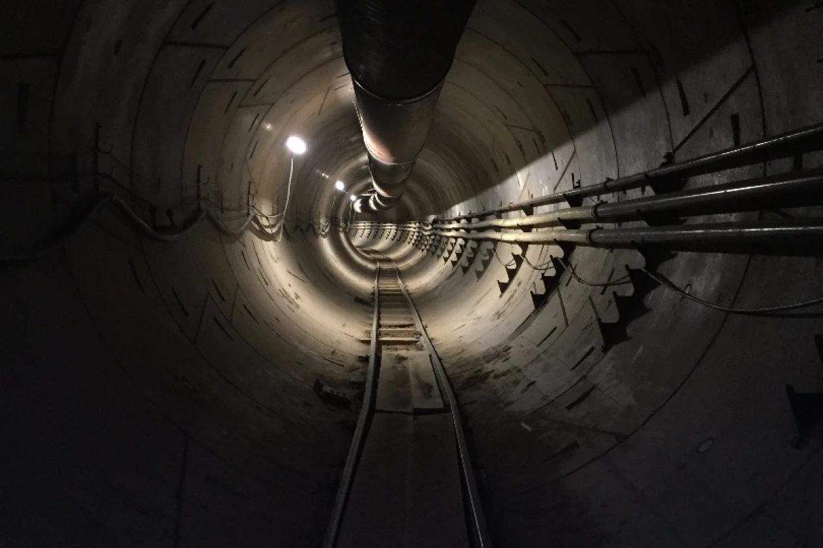 The Boring Company's proof-of-concept tunnel beneath LA