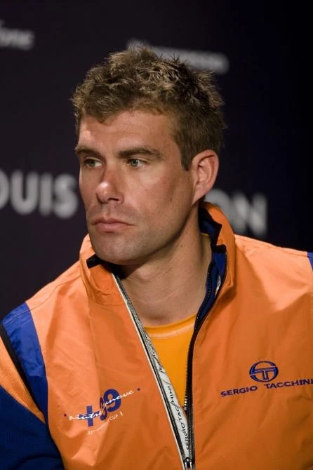 Valencia Louis Vuitton Act 13Skippers' Opening Press Conference:+39 Challenge, Iain Percy