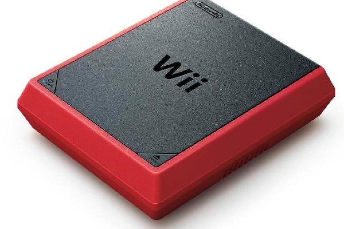Nintendo reveals scaled-down Wii Mini