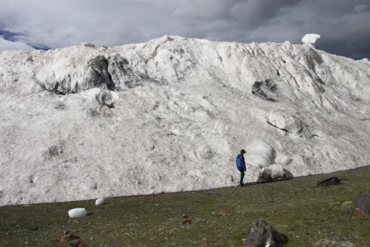 Part of the reason scientists were concerned about this huge avalanche was because it was soon followed by another