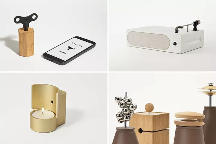 Each of the prototype devices is designed to bring a physical interaction element to listening to music on a smartphone