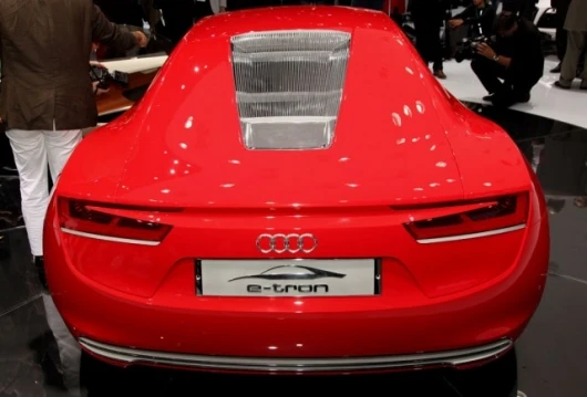 Audi e-tron electric Quattro on show at IAA 2009