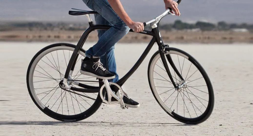 The Rizoma 77/011 is a very high-end carbon fiber commuter bicycle