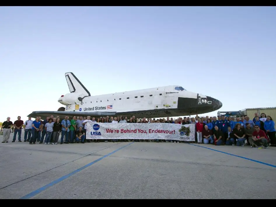 The Endeavour space shuttle is currently on its final flight, and the second-last flight of the entire shuttle program (Photo: NASA)