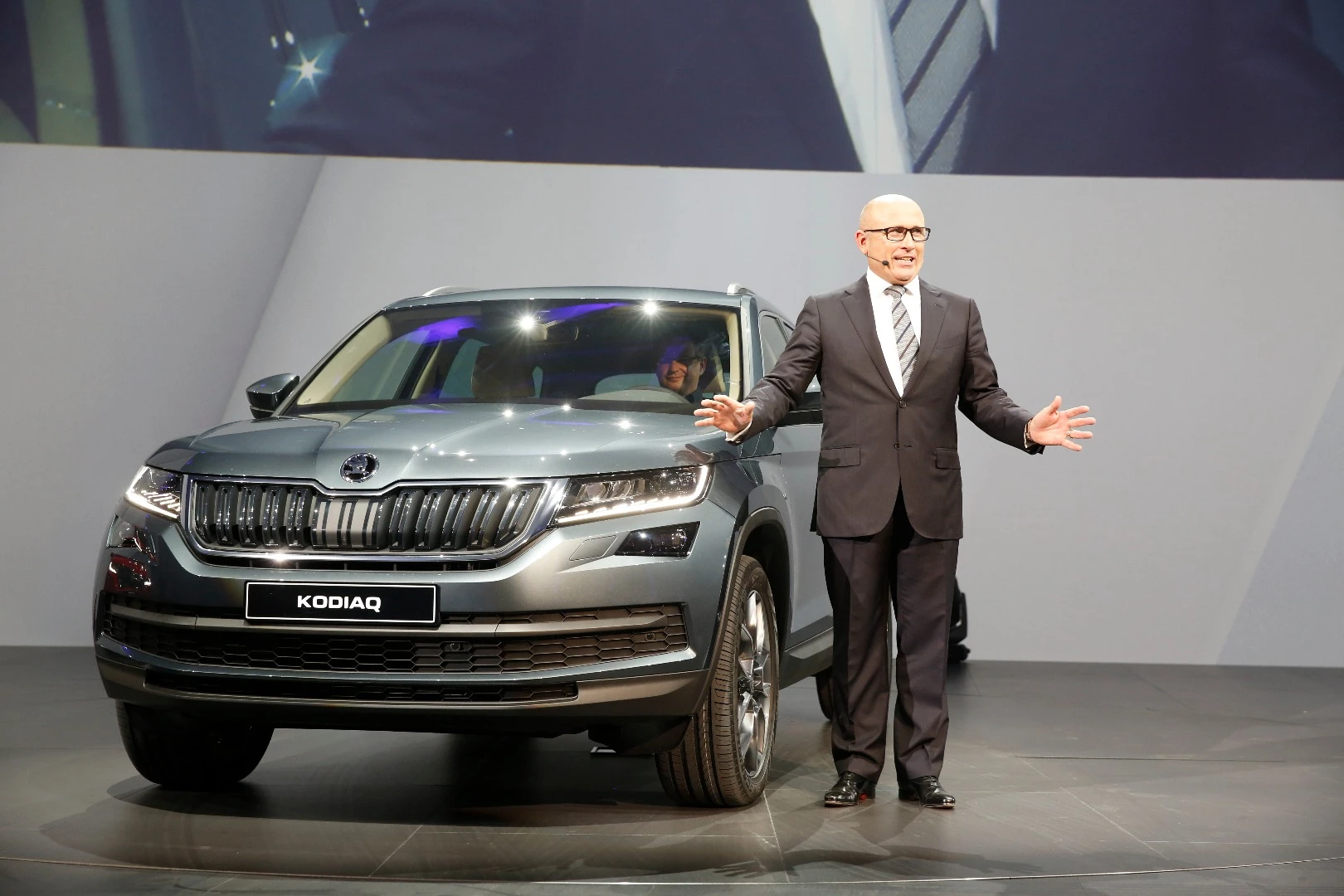 The Kodiaq at launch