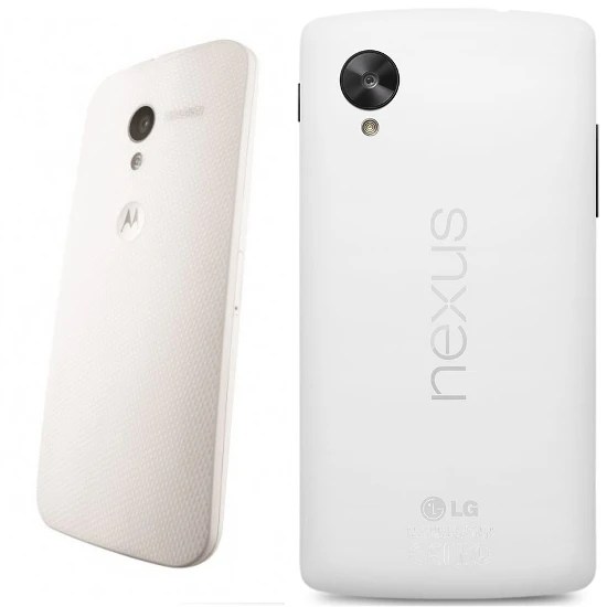 The Moto X out-curves the Nexus 5
