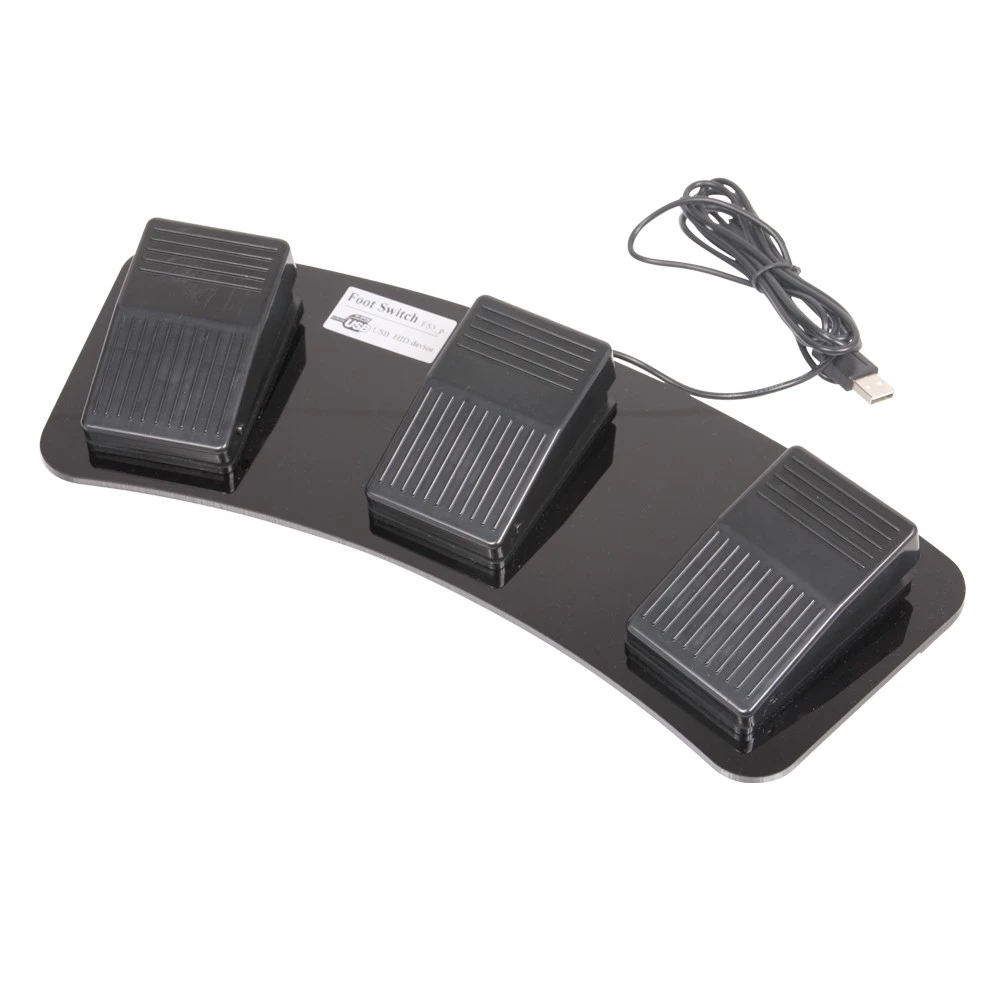 The Thanko USB Foot Switch allows computer users to perform keyboard or mouse functions via a foot pedal on the floor (Photo: GeekStuff4U)