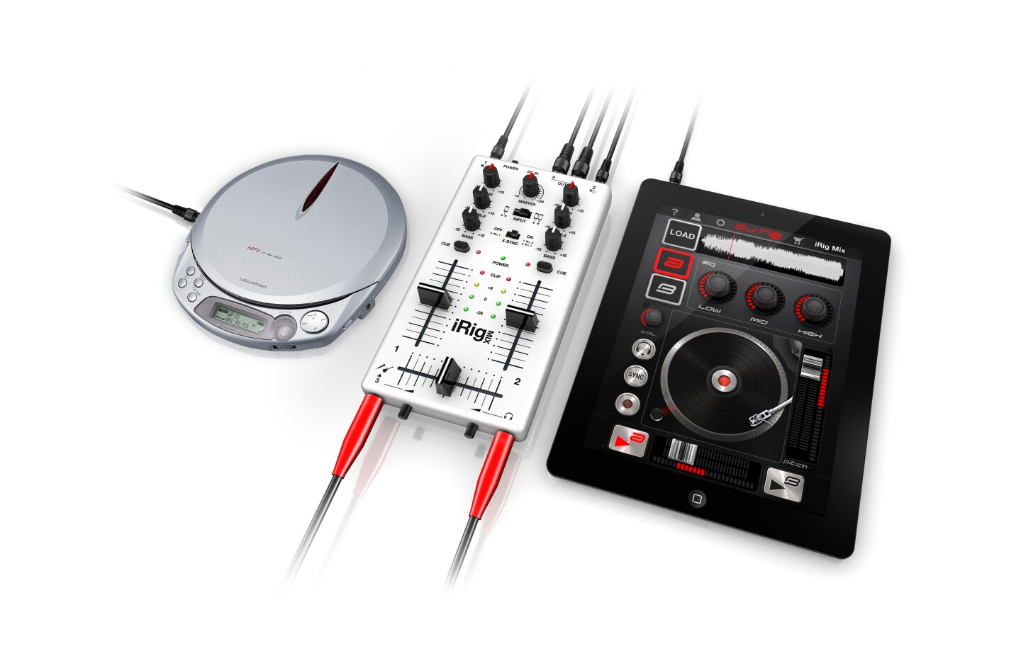 iRig MIX compact mobile mixer for the mobile DJ