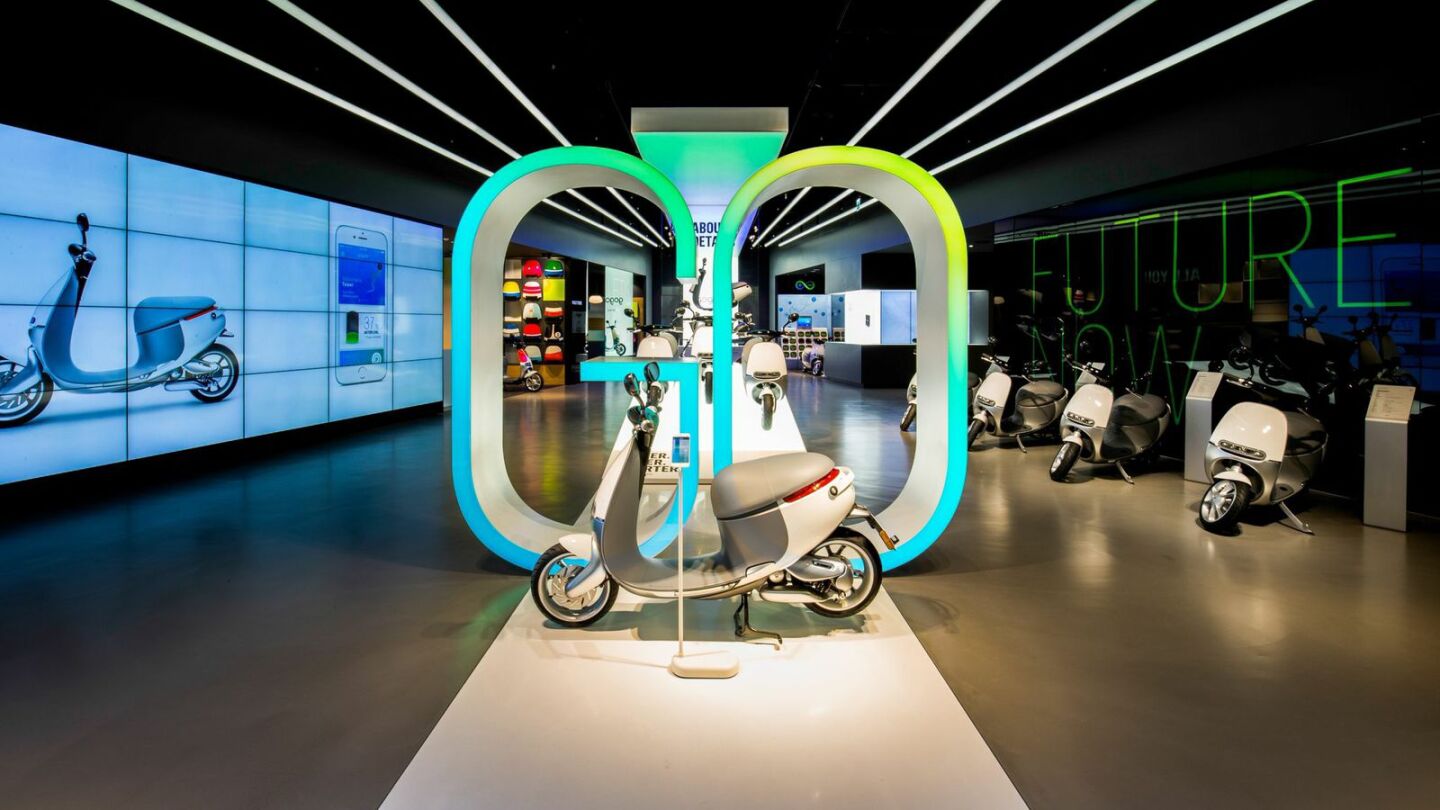 The Gogoro Smartscooter is impressive in itself