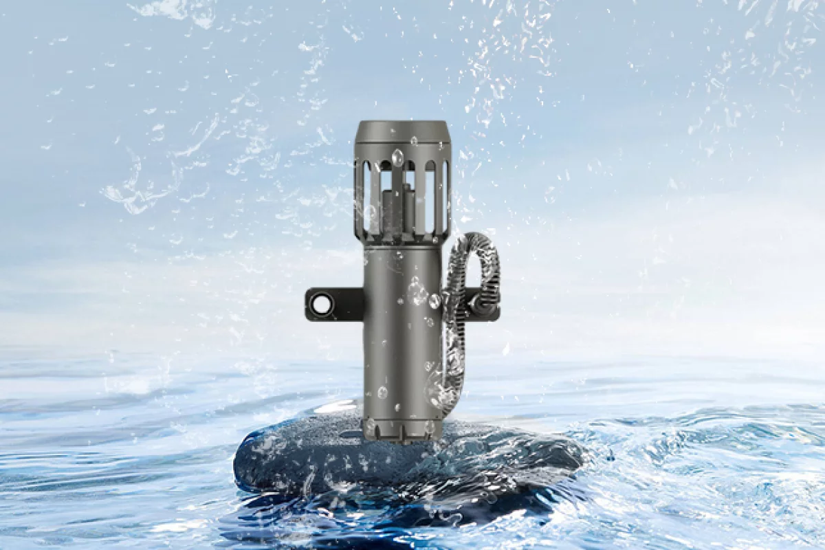 You can mount the scooter on a range of water vessels