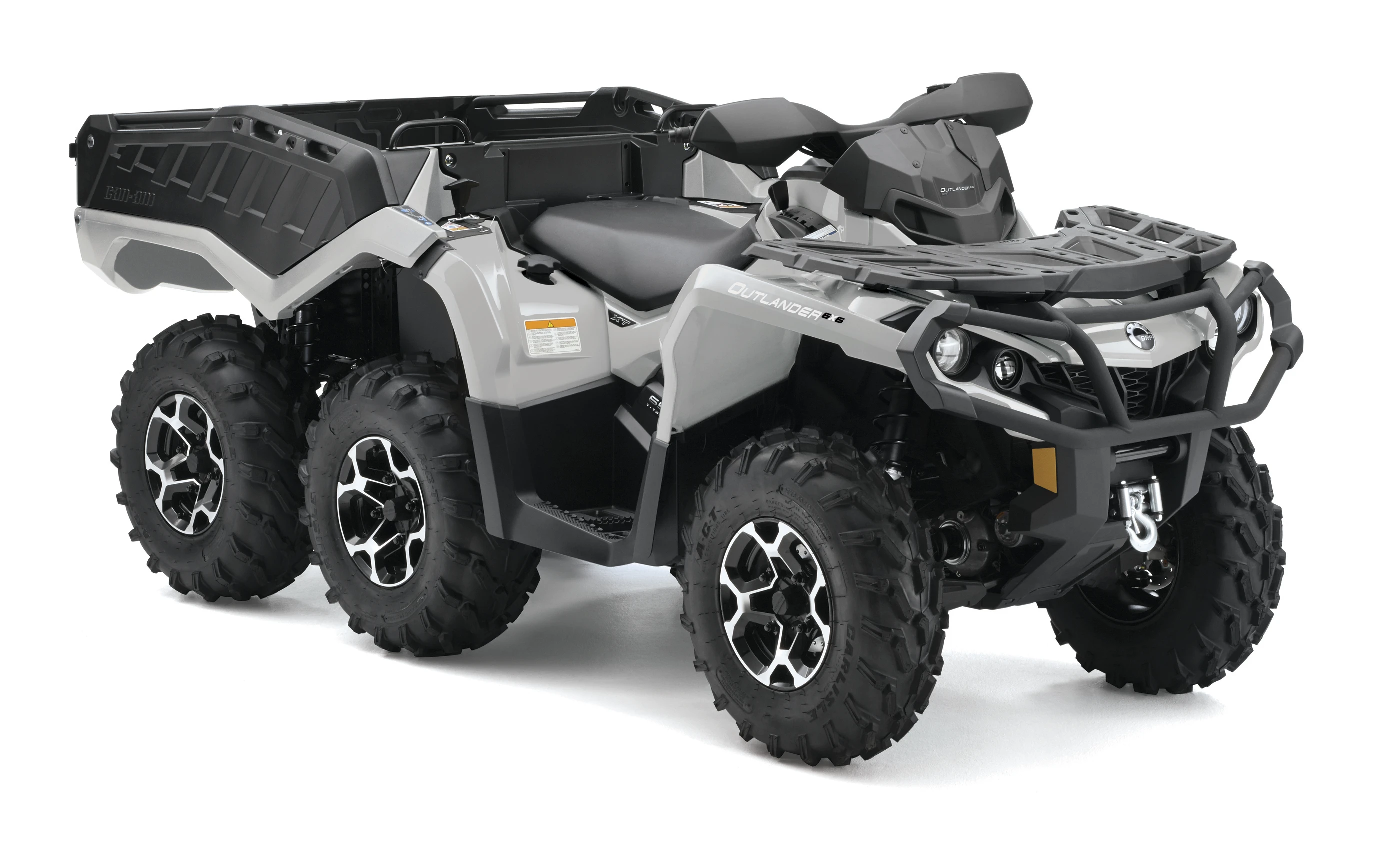 The Outlander 6x6 comes in 82- and 62-hp models