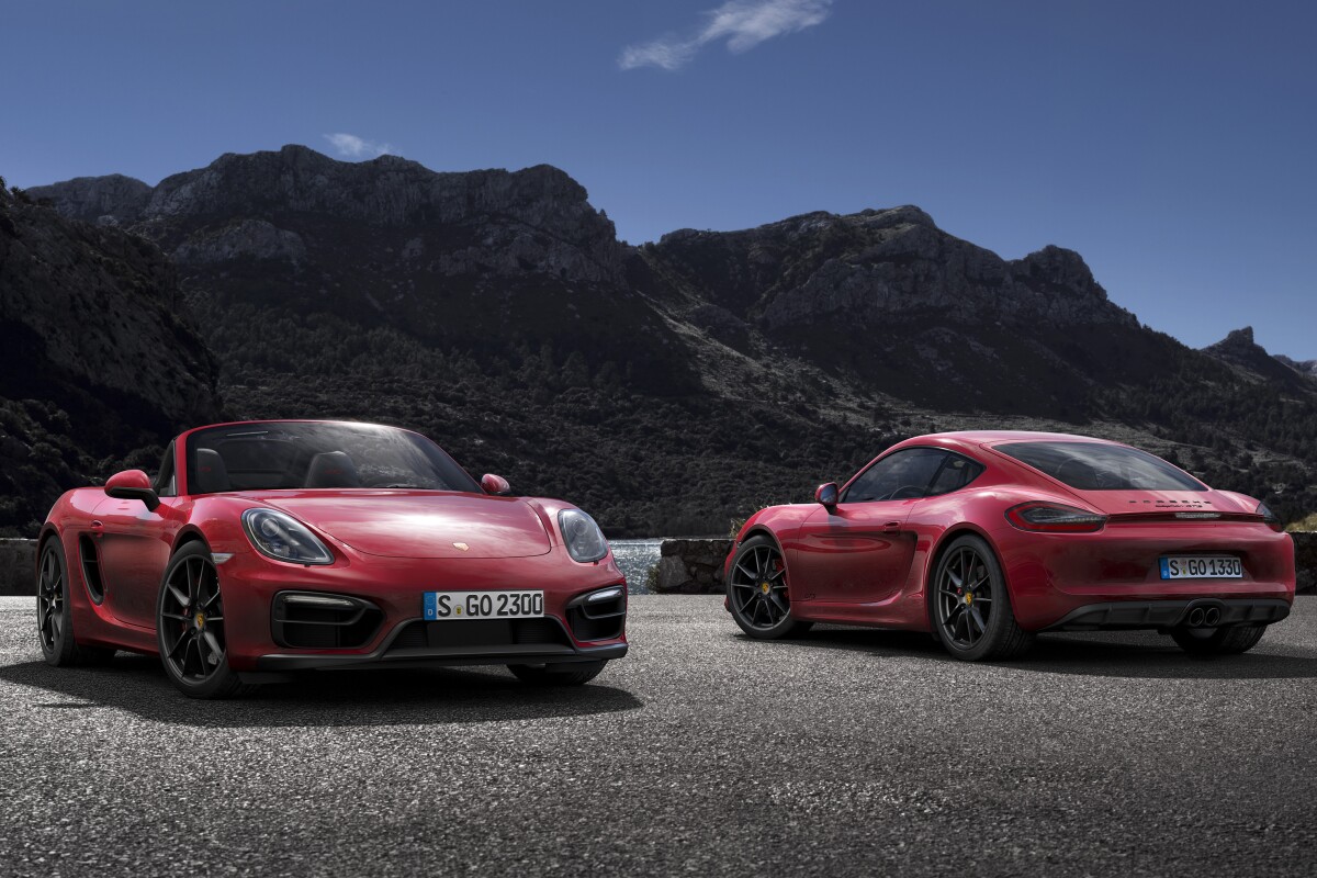 The Boxster GTS and Cayman GTS join stablemates the Cayenne and Panamera GTS models at the top of the Porsche range