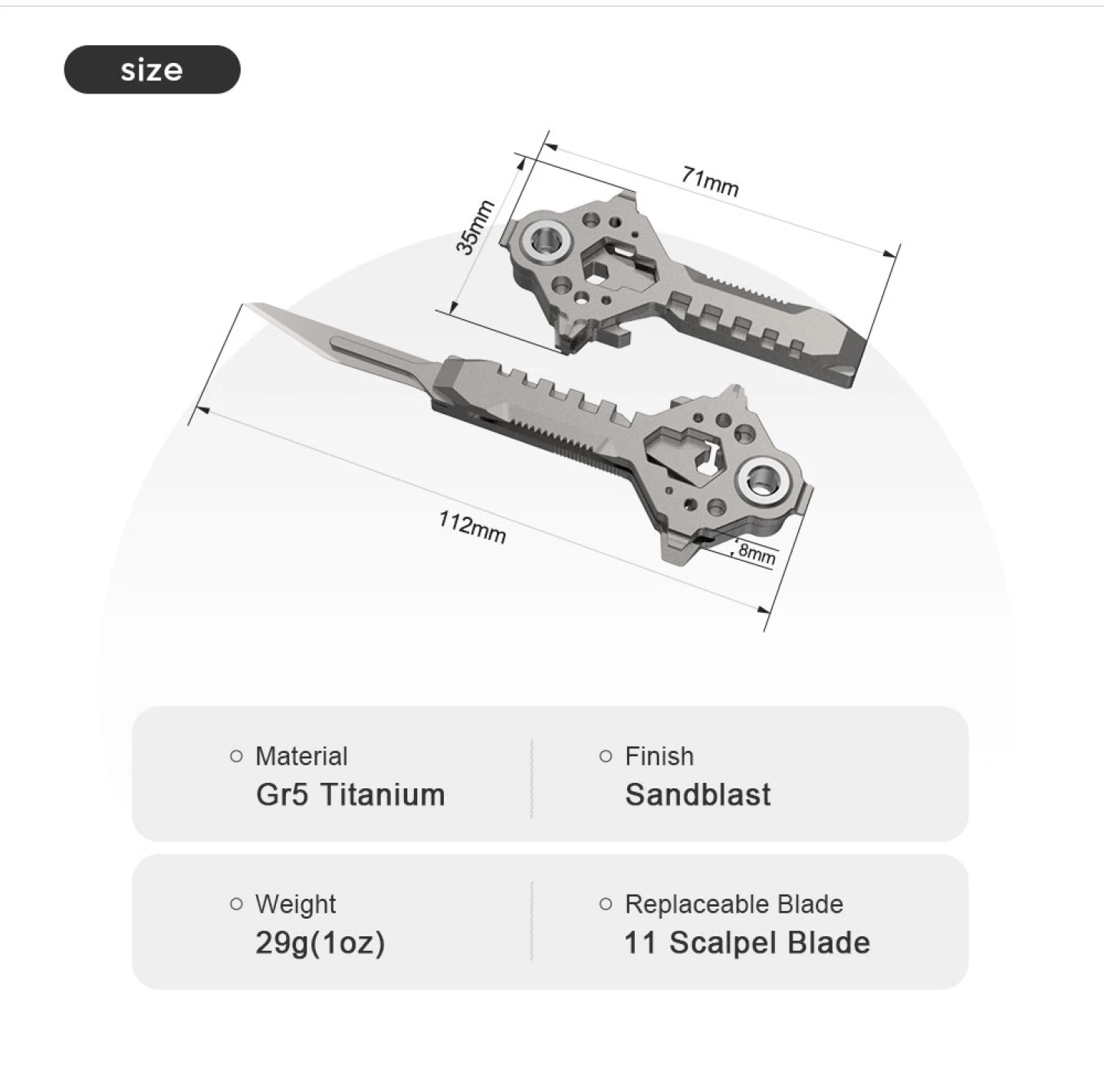 Titanium KeyMaster crams a multitude of tools into a tiny package