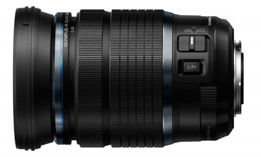 The 12-100 mm lens weighs just over 560 g (1.2 lbs) and eliminates the need for a tripod