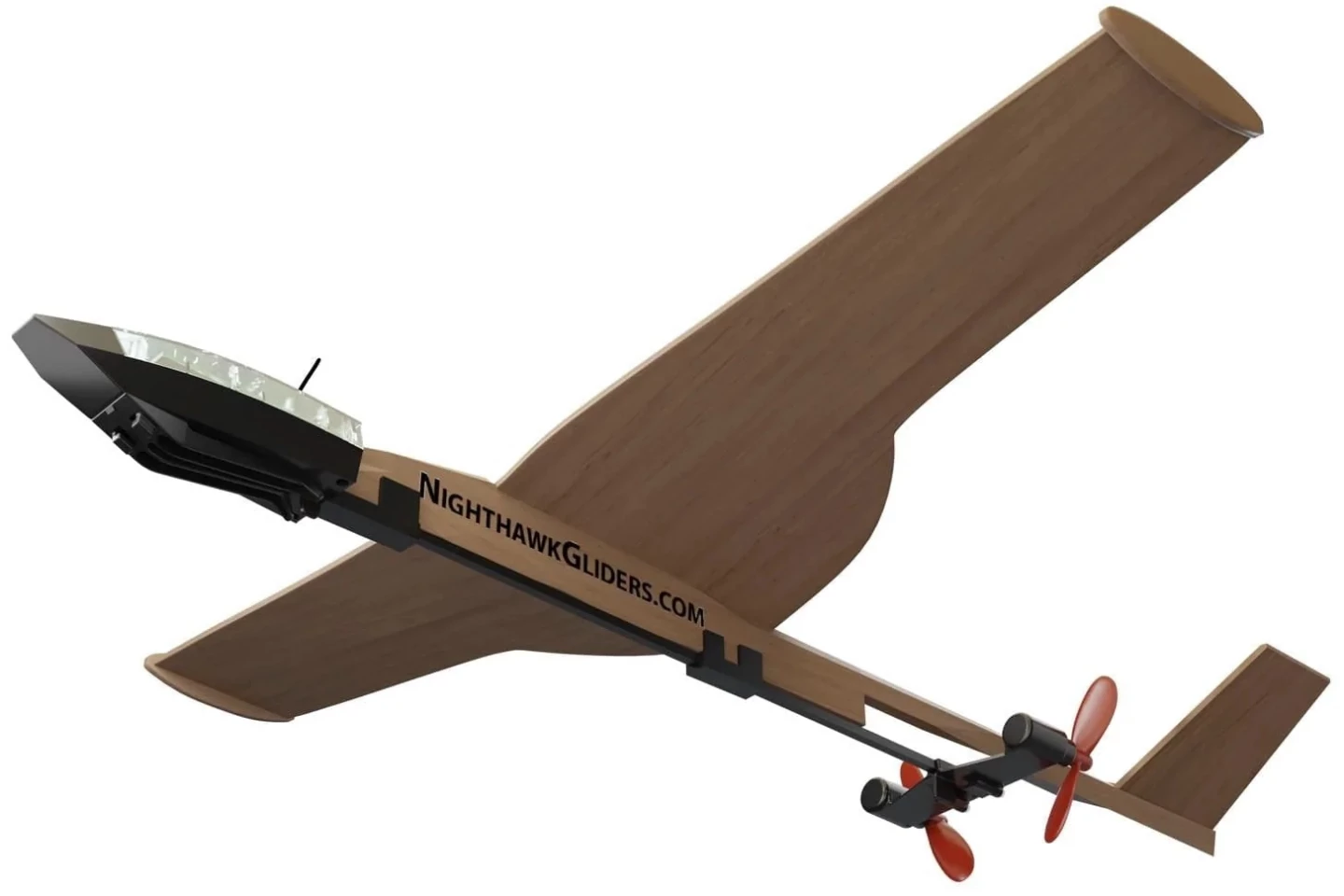 The Tornado Updraft 12 has a 2:1 thrust-to-weight ratio