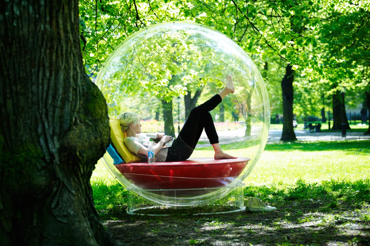 The Cocoon 1 also lets you claim some personal space outdoors