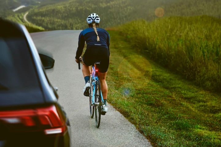 The Garmin Varia RCT715 Radar Camera Tail Light warns cyclists when cars are closing in from the rear – plus it records HD video