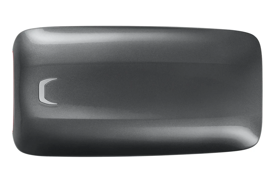 For physical protection, the Samsung Portable SSD X5 is encased in a full-metal body and a shock-resistant internal frame