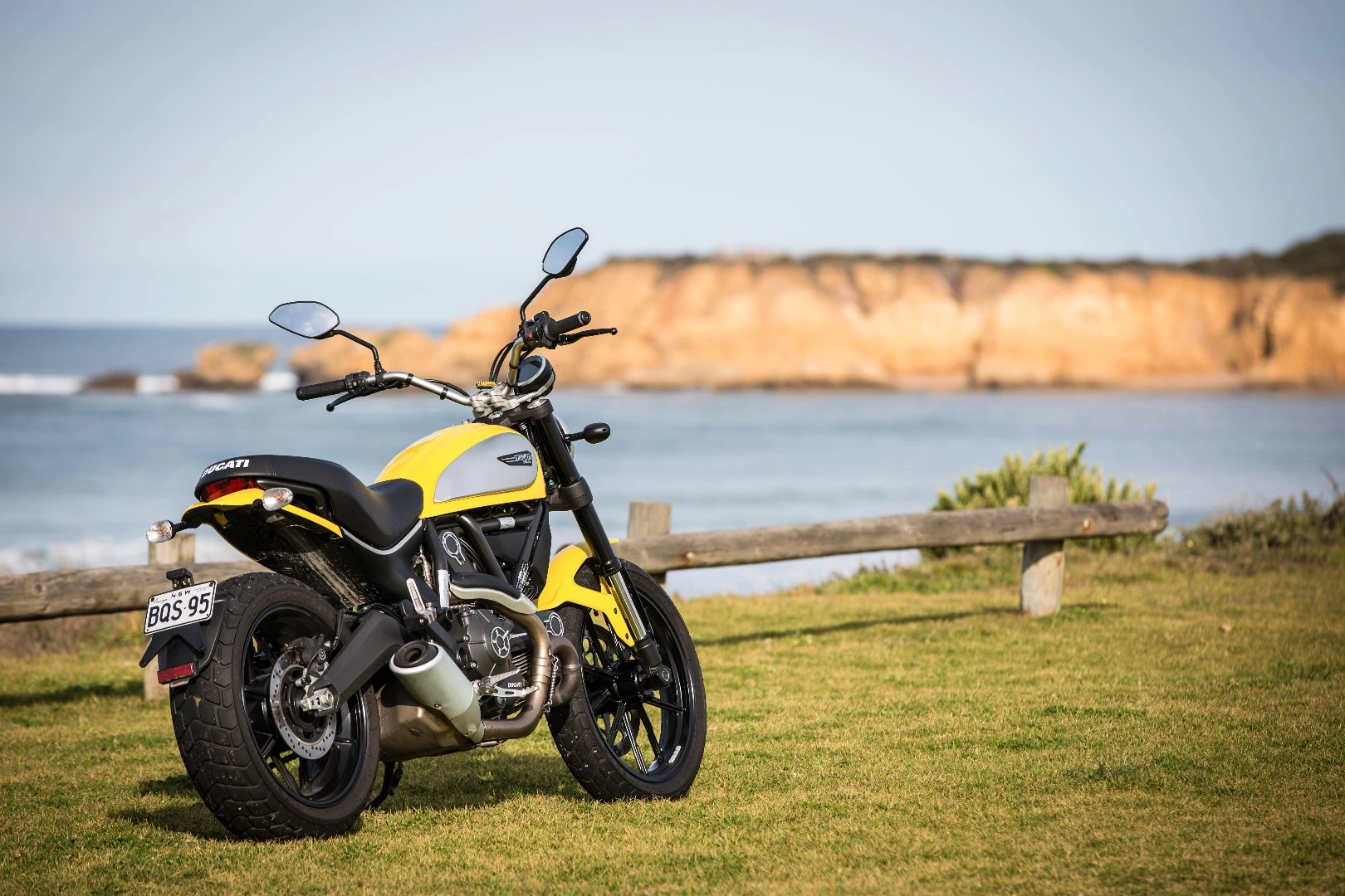 2015 Ducati Scrambler – light off road is about the best you can expect