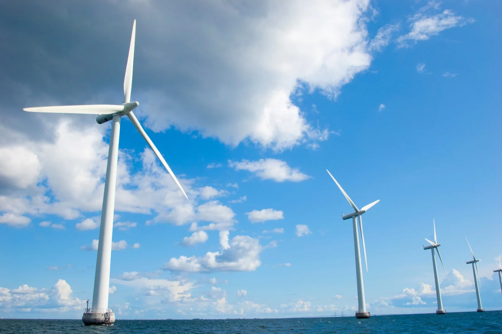 Offshore wind turbines in Denmark - Hitachi is developing a new downwind design to make the most of light offshore breezes
