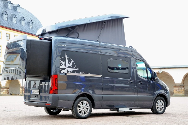 The Westfalia James Cook expands for added interior space