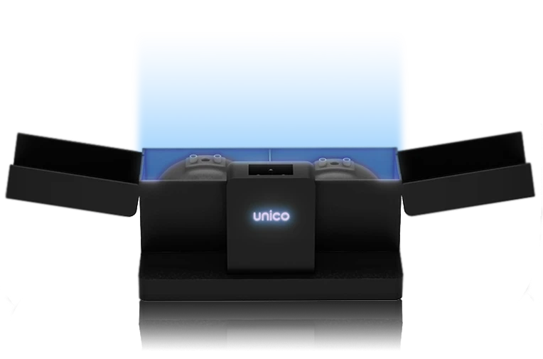 The dock station for the unit
