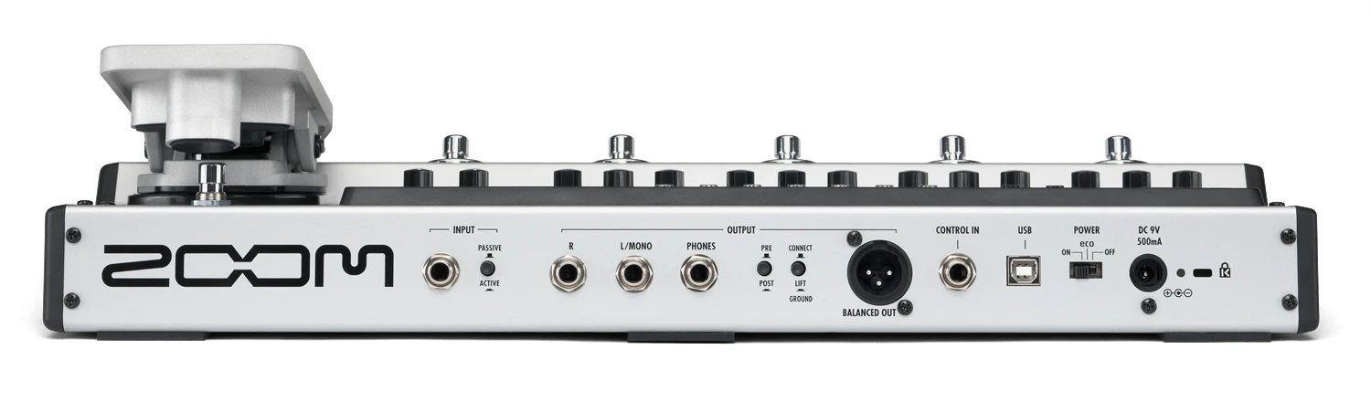 The numerous ins and outs of Zoom's new G5 multi-effects unit