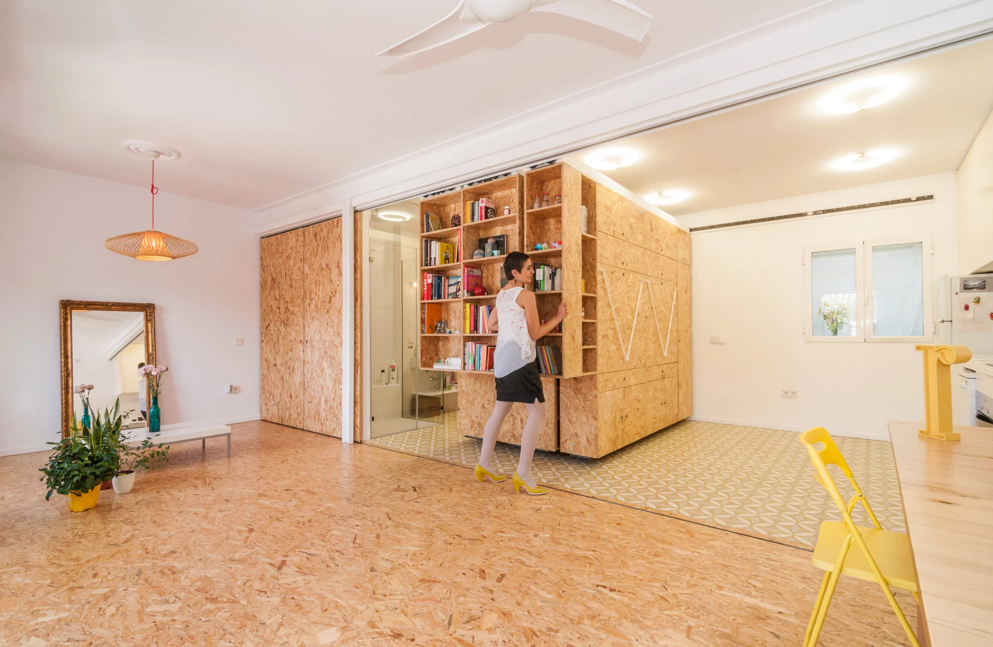 The decor is distinctly utilitarian but rather appealing (Photo: Javier de Paz García)