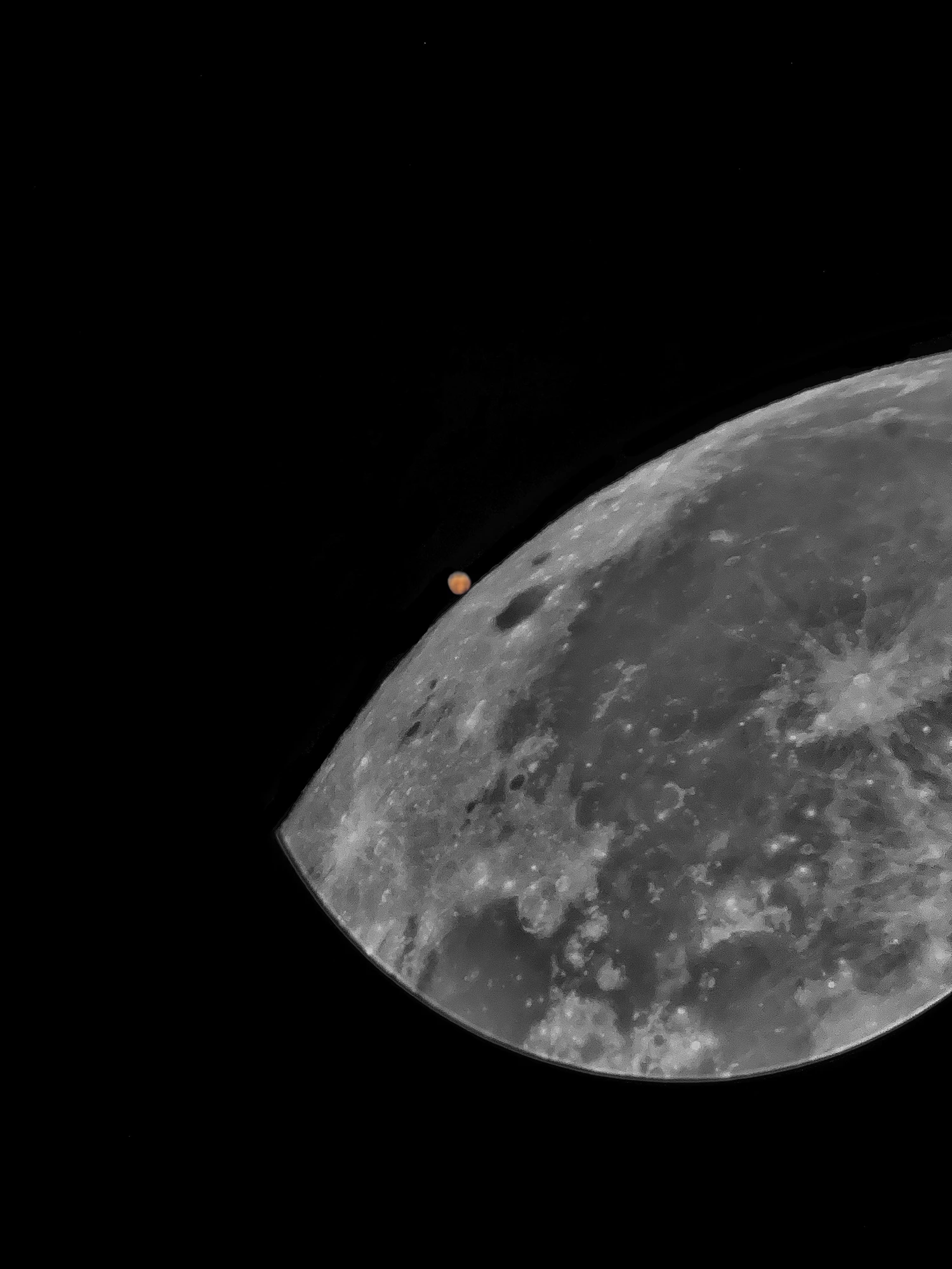 Young, Highly Commended. "Lunar Occultation of Mars"