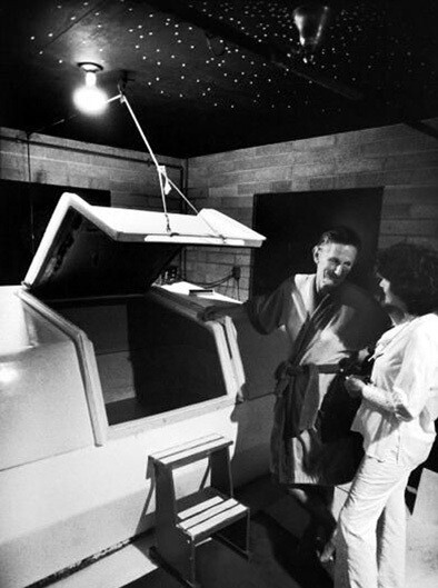 John Lilly and his infamous isolation tank
