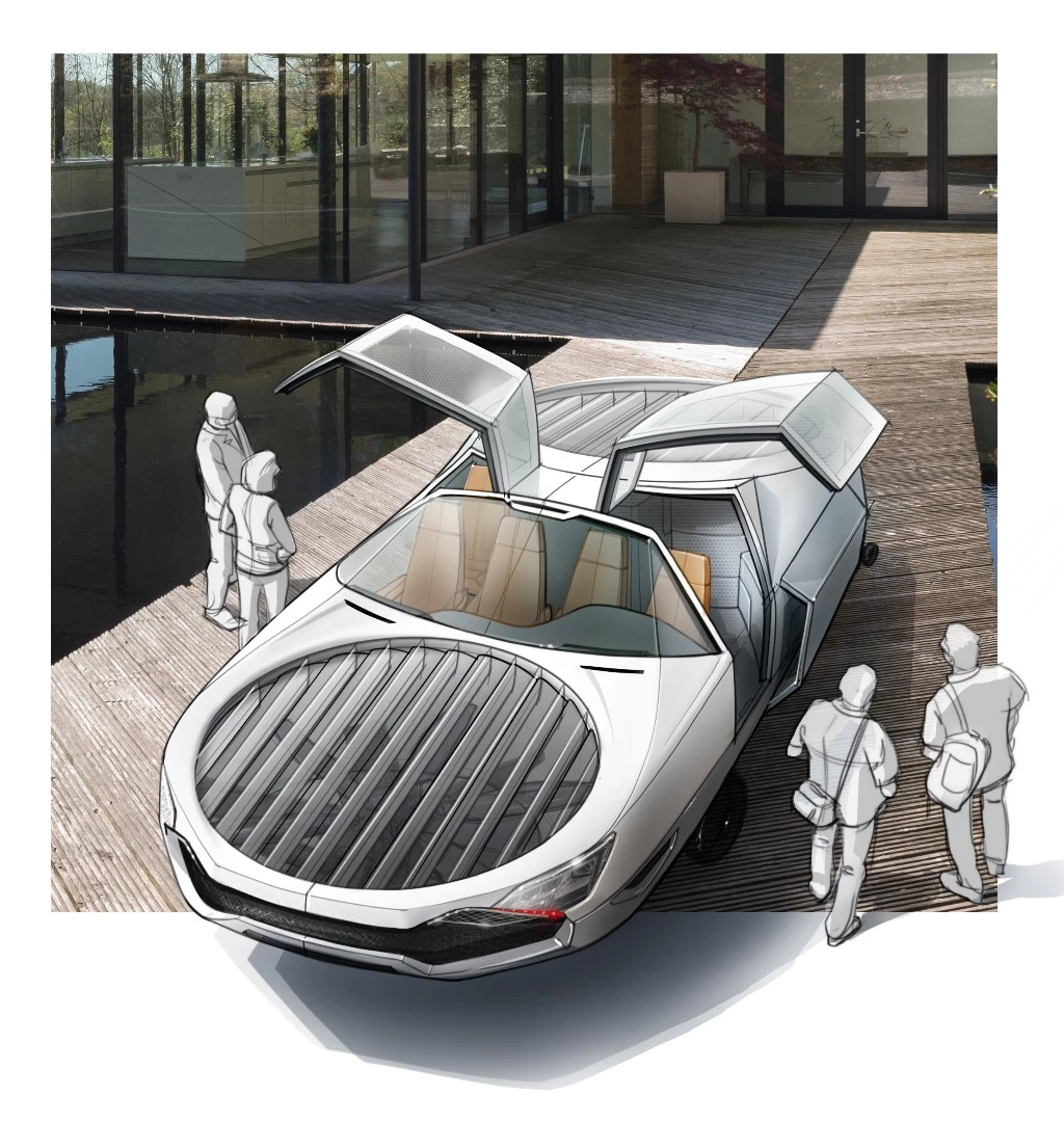 CityHawk VTOL flying car: if the doors open upwards, you know it's gonna be expensive