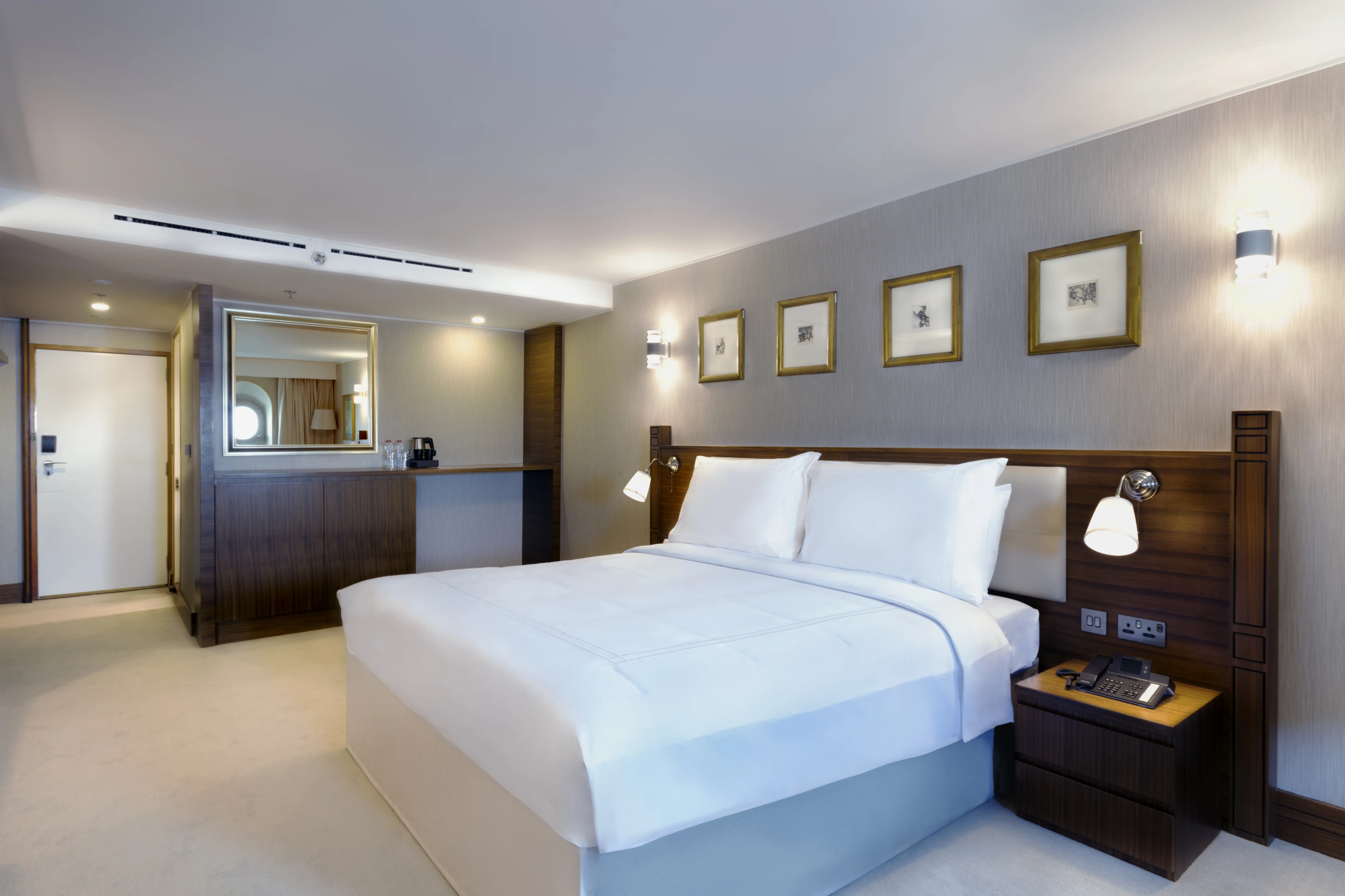 The QE2 Hotel staterooms have been updated