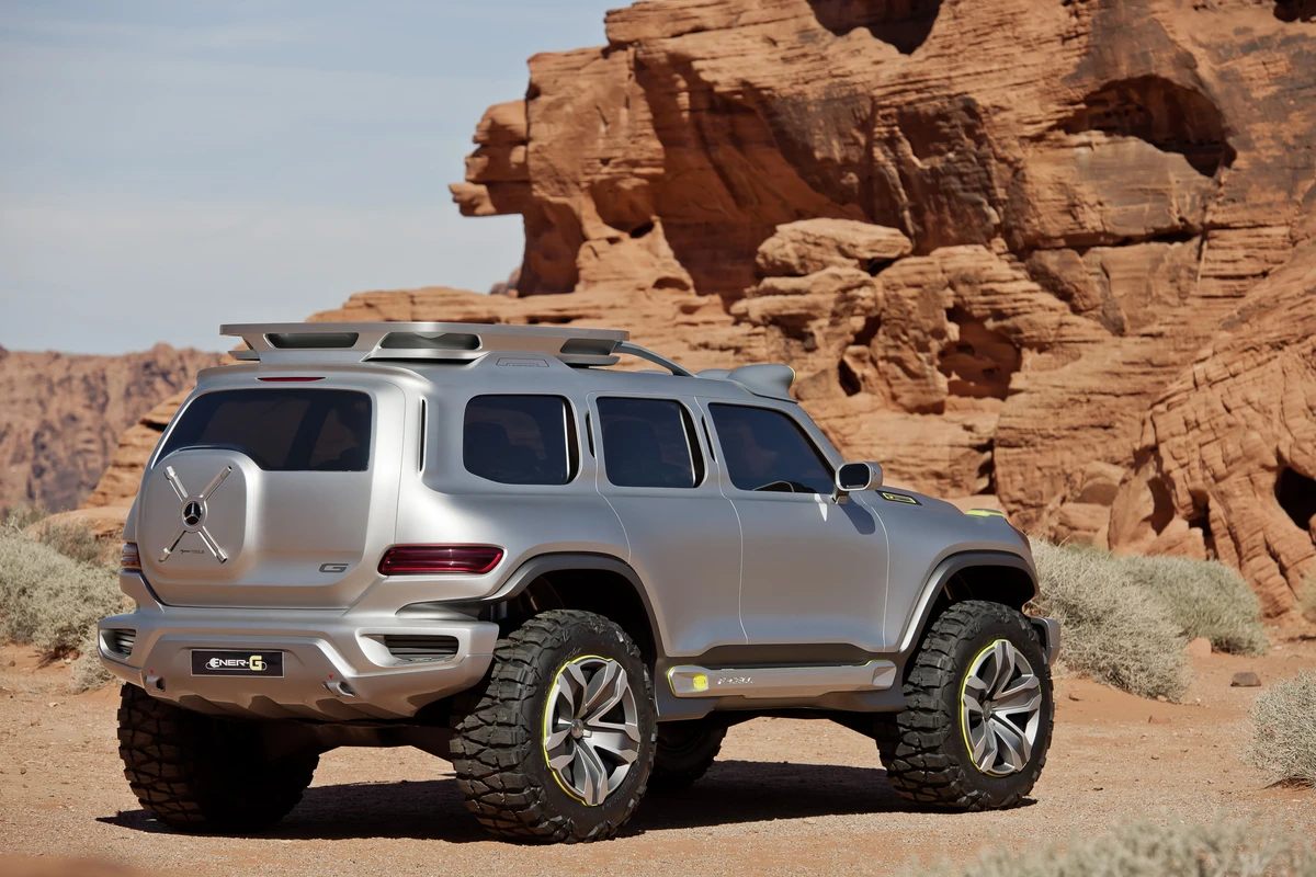 The 2012 Mercedes-Benz Ener-G-Force gets dirty
