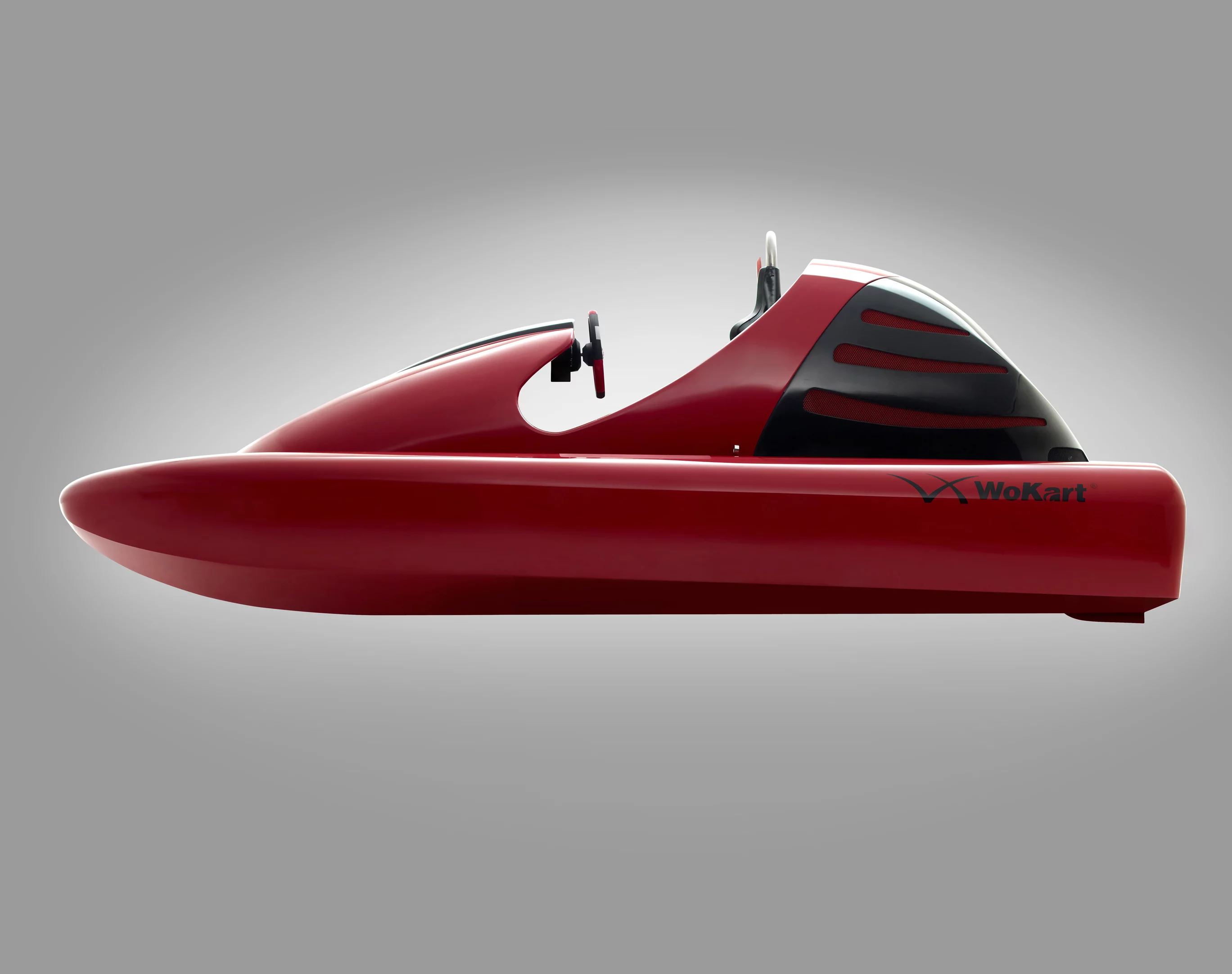 The EUR20,000 (US$26,200) Wokart was conceived as a go-kart for the water (Photo: Wokart)