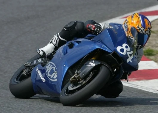The Harris WCM machine in 2004 was slow and uncompetitive. this year it is hoped a V6 will improve the team's grid positions.