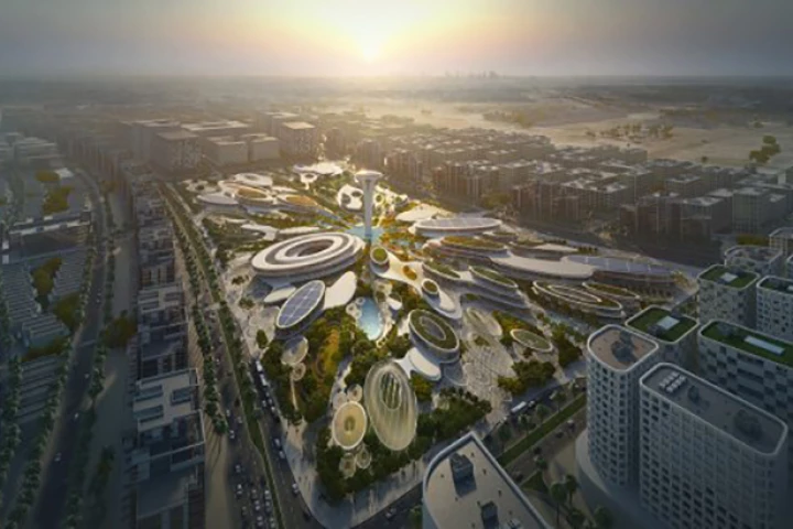Zaha Hadid Architects' has won an international competition to design a mixed-use development for the UAE