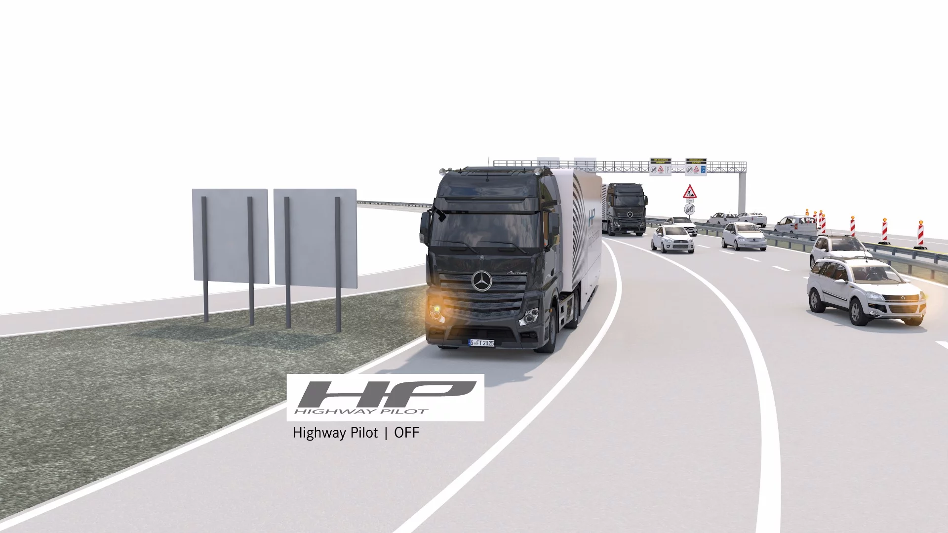 Daimler likens the Highway Patrol system to the autopilot used in aviation, in that the driver must be prepared to take control at any time