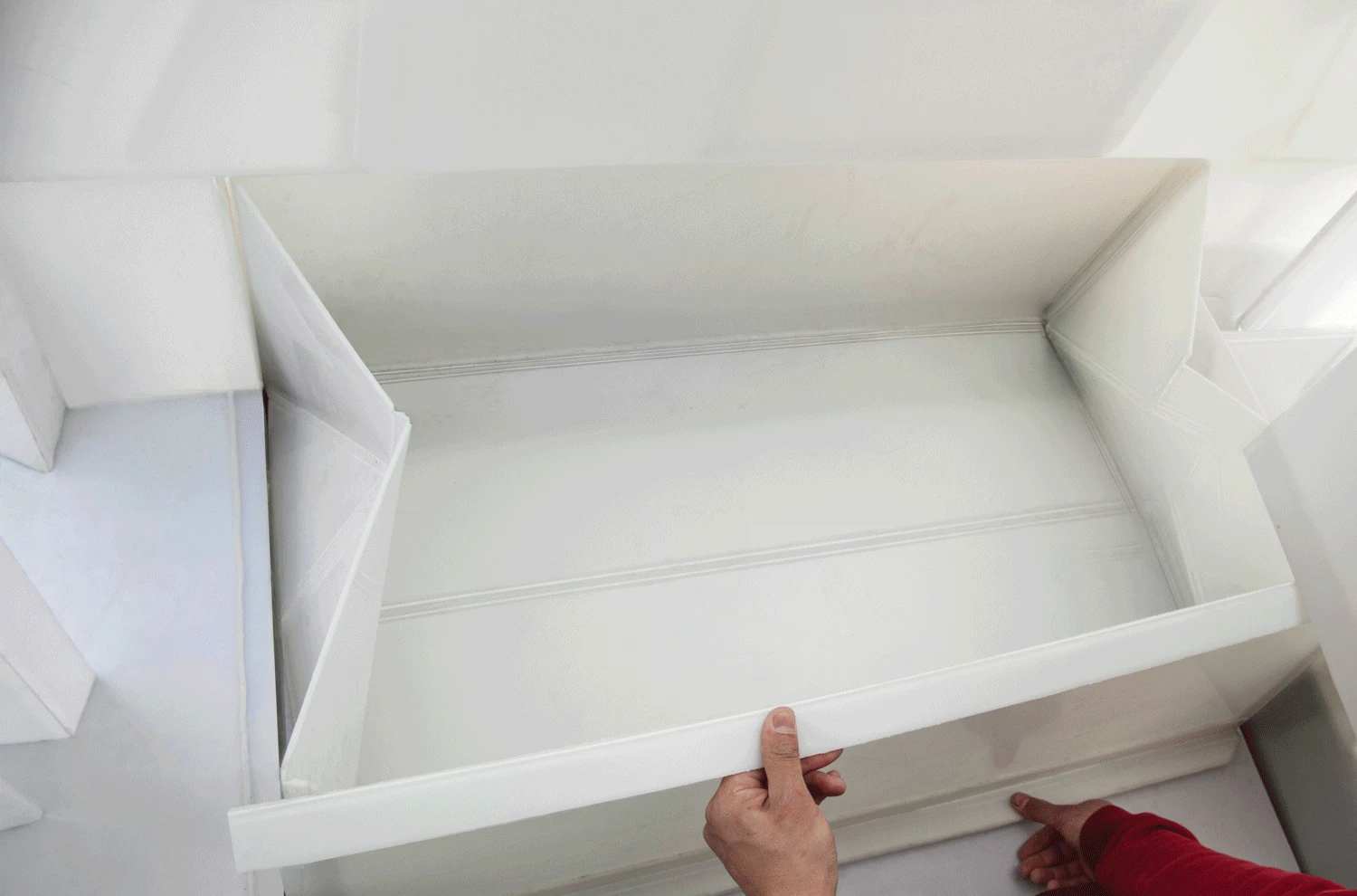 Each inch of space is utilized in the Tricycle House