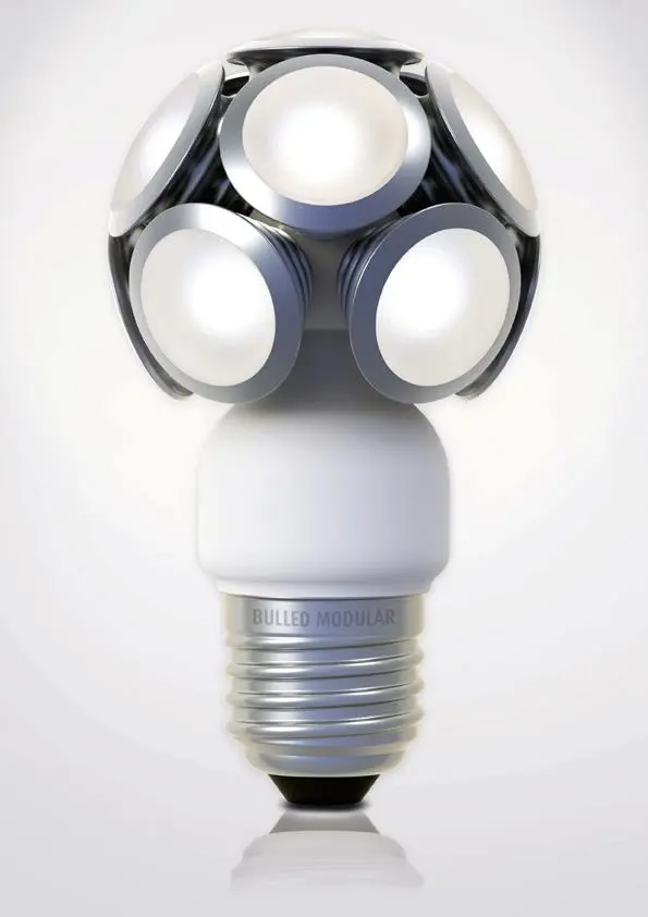 LEDO's Modular LED retrofit bulb