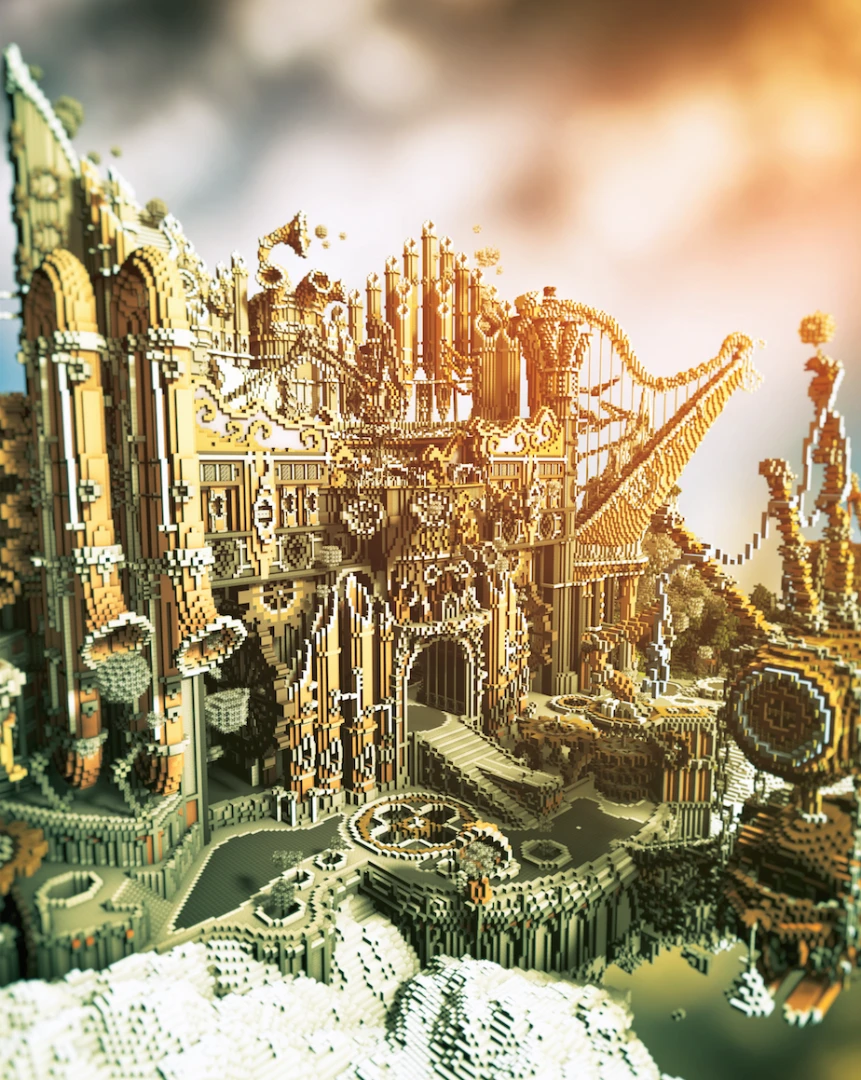 The BlockWorks Team’s Aeternium (2013) – 15 builders, 100 million blocks, seven days