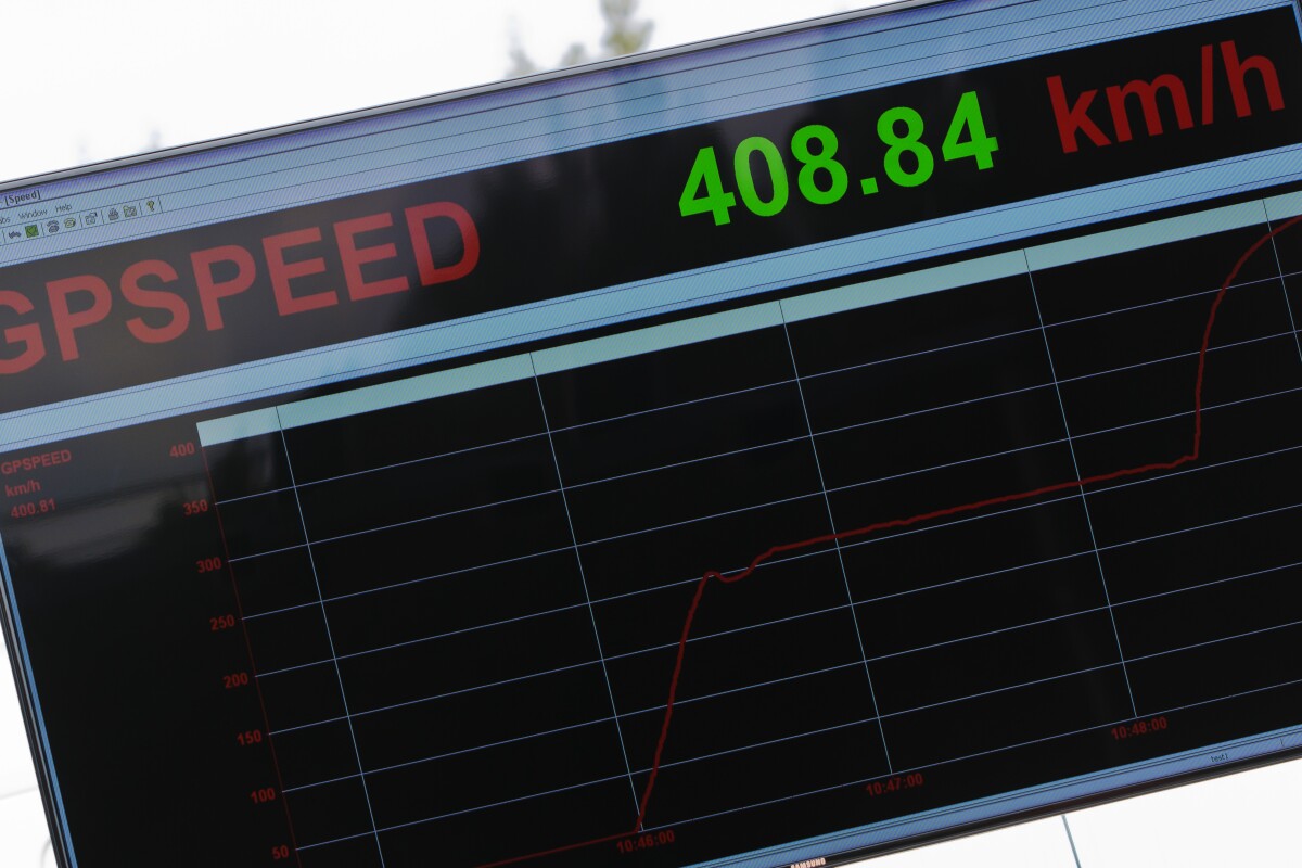 The TÜV witnessed the record