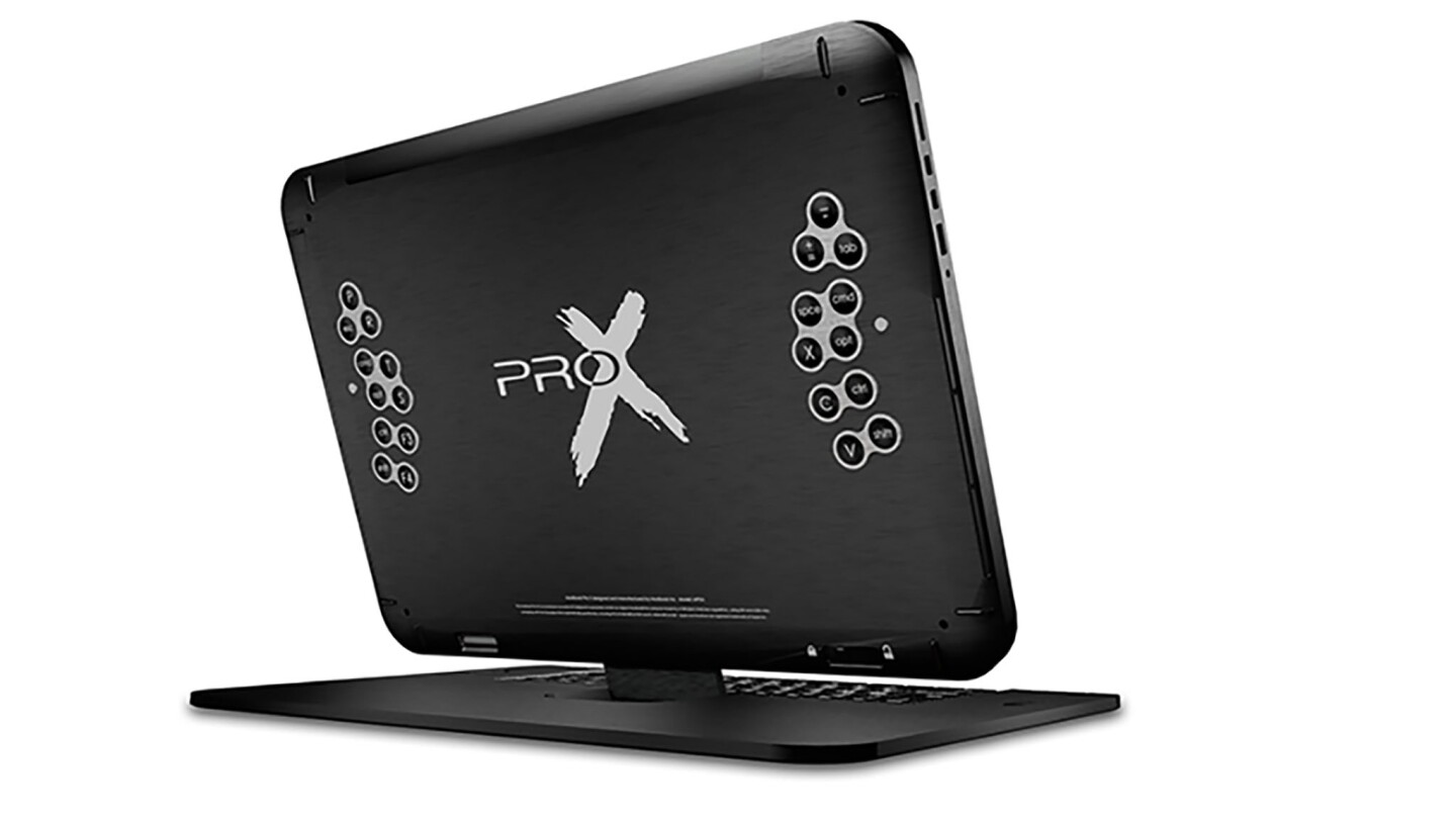 The Modbook Pro will have keyboard shortcuts on its back