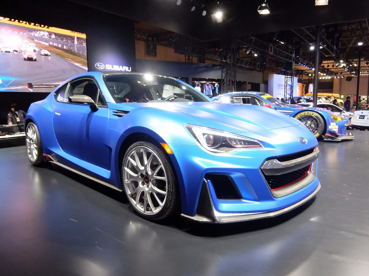 This is the BRZ performance Concept features a tuned 2 Litre 350 ps engine as well as upgraded suspension and tires