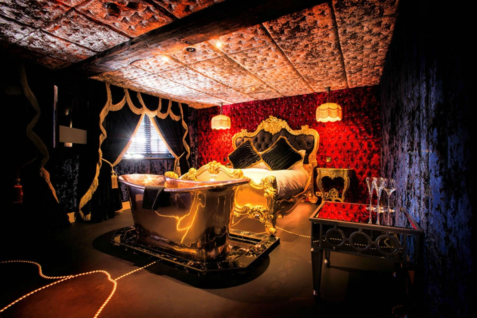 Crazy Bear Hotel in Beaconsfield offers 45 individually designed guestrooms