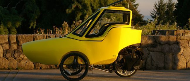 The Tripod features an upright riding position