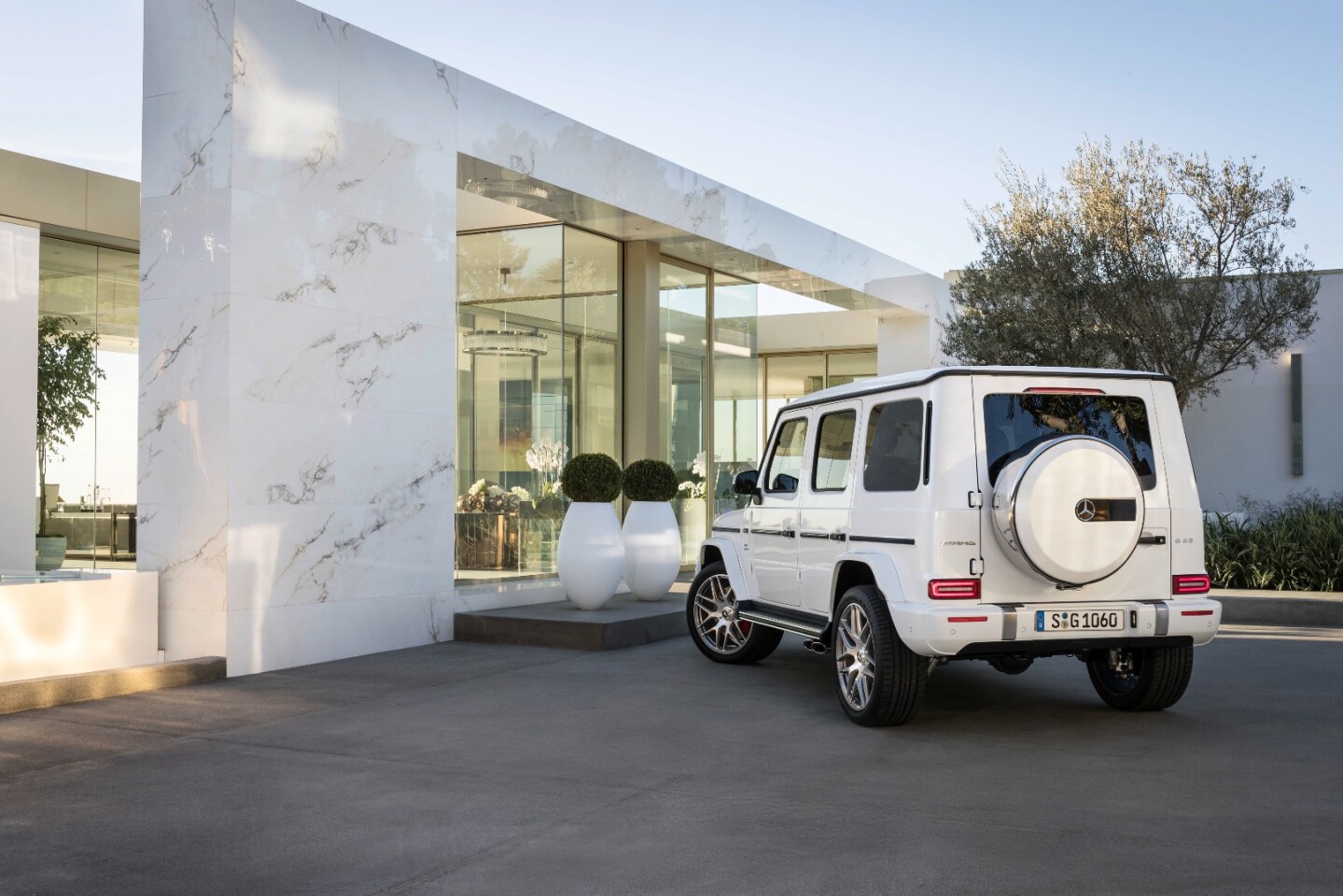 Although built for the off-pavement life, the Mercedes-AMG G 63 is only used for such by the few