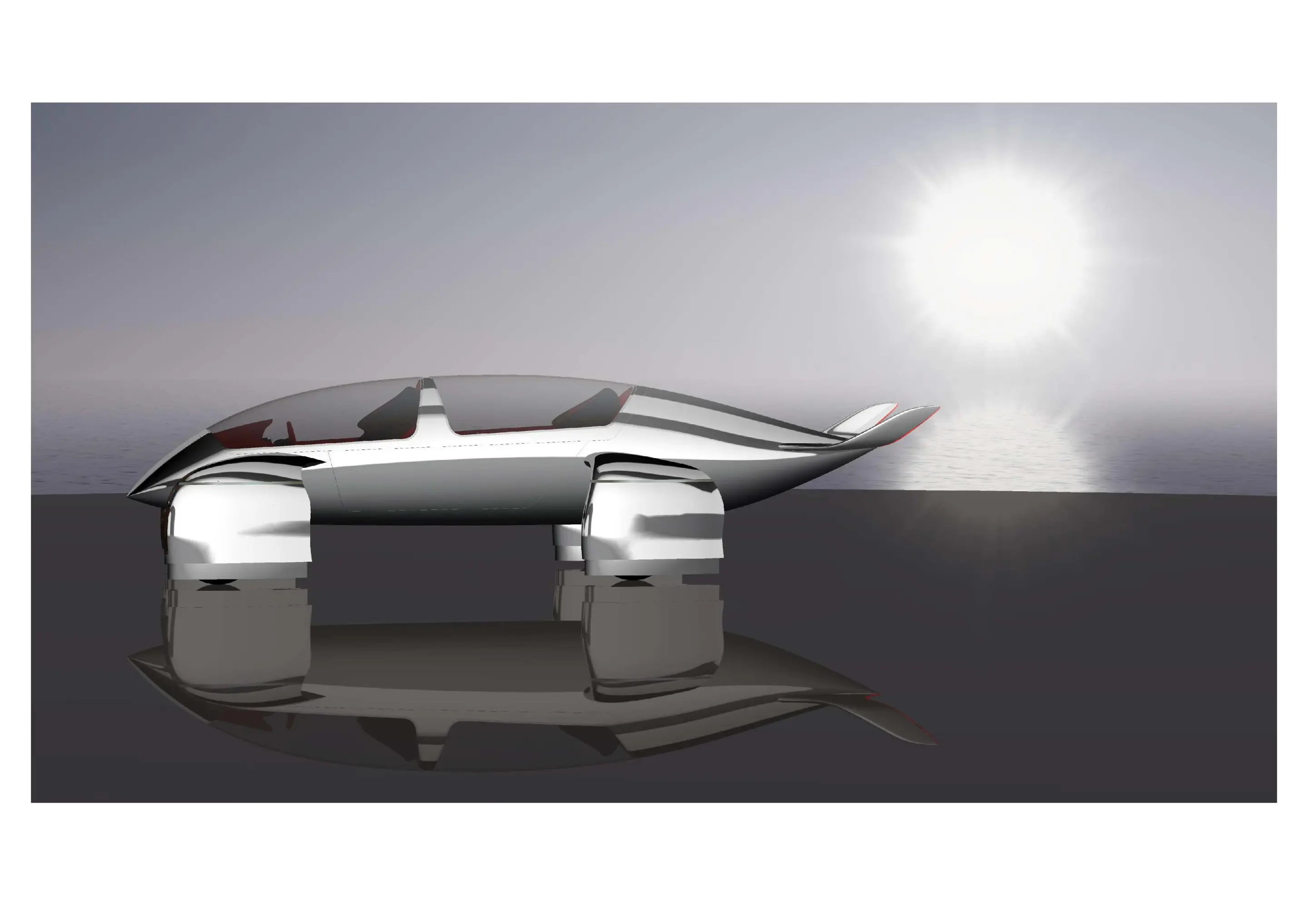 Two-seater Acabion four-wheeler design