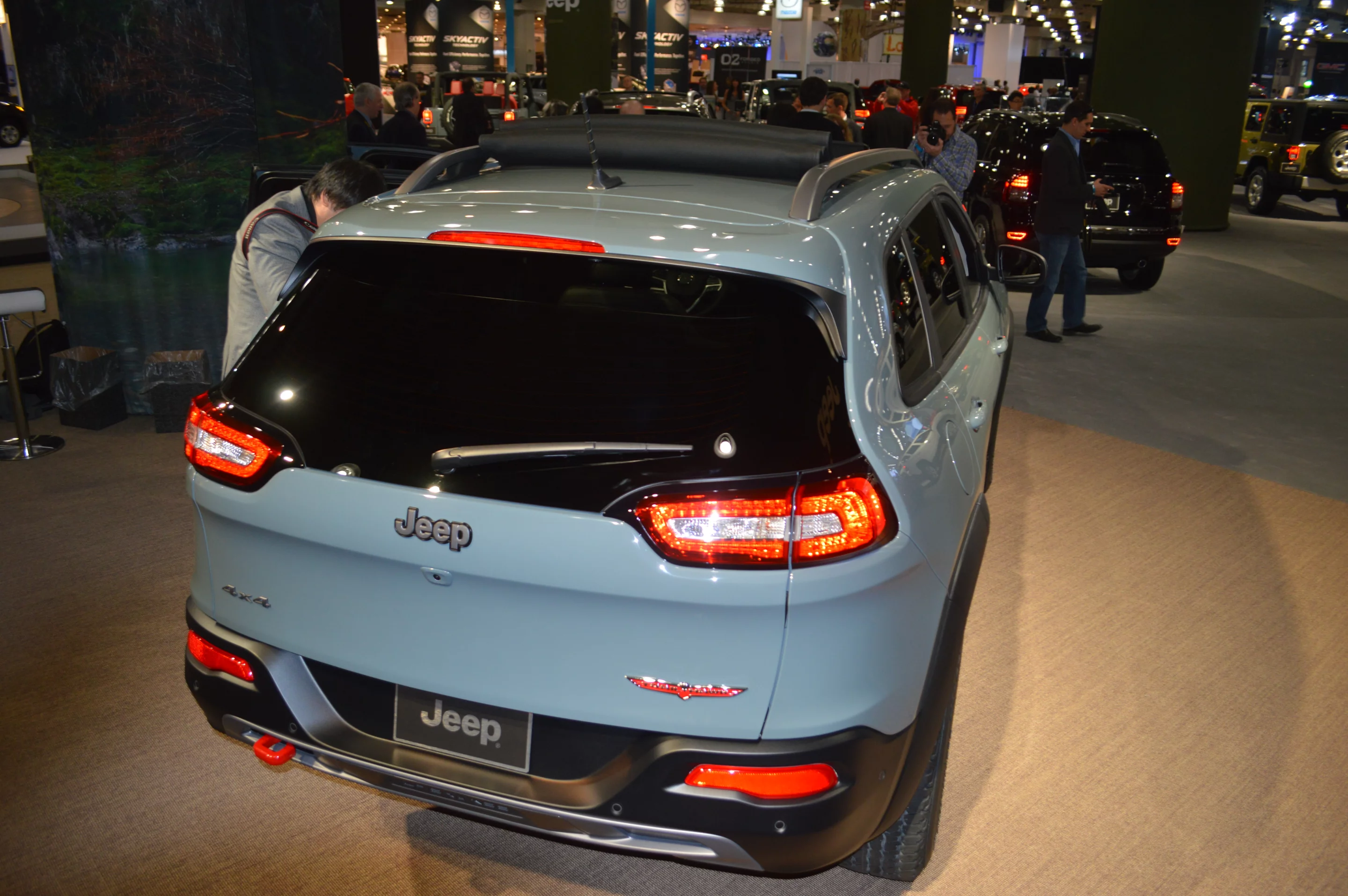 The 2014 Jeep Cherokee debuts at the New York auto show