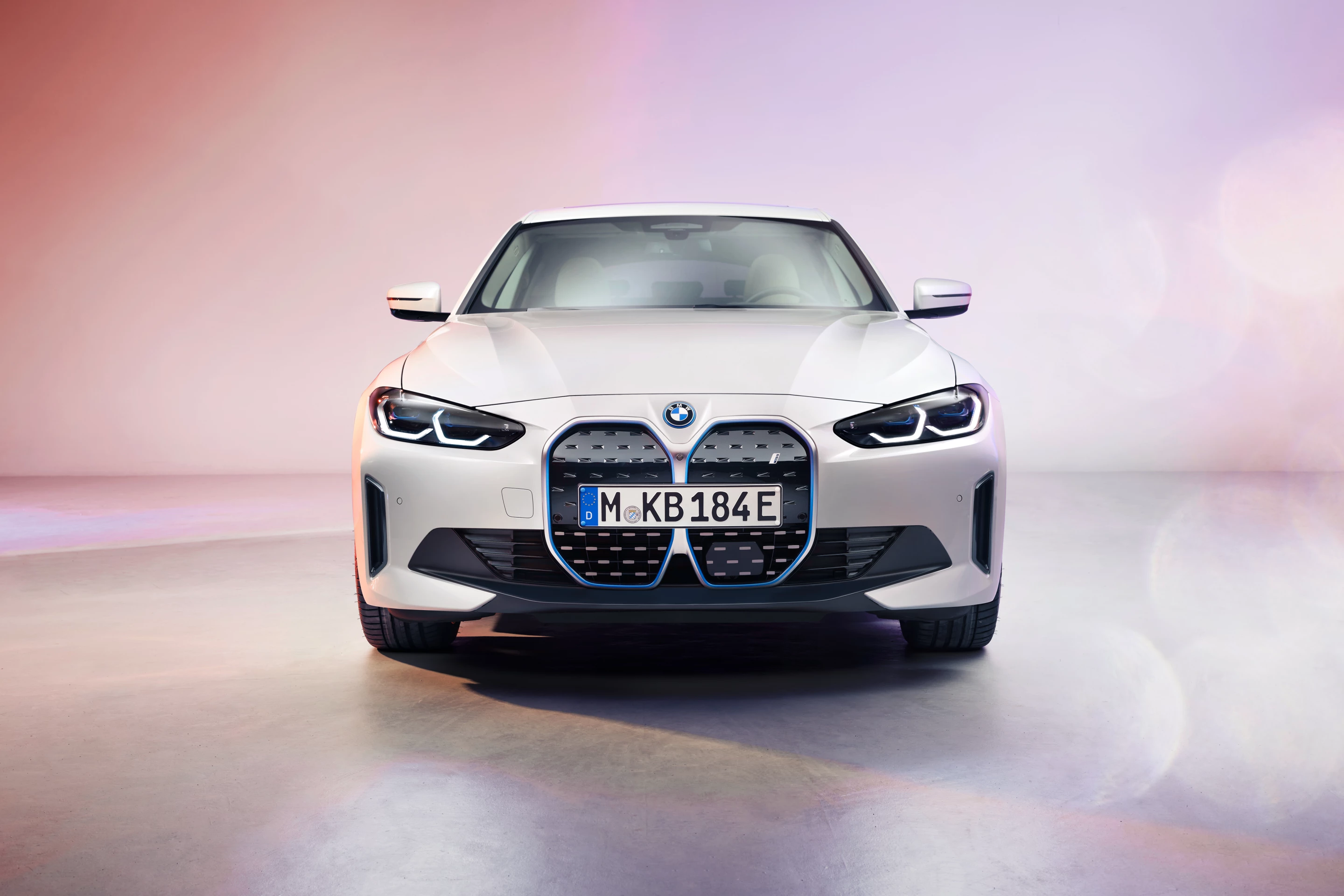 BMW shows a first look at the i4 electric sedan's grille ... and the rest of the car